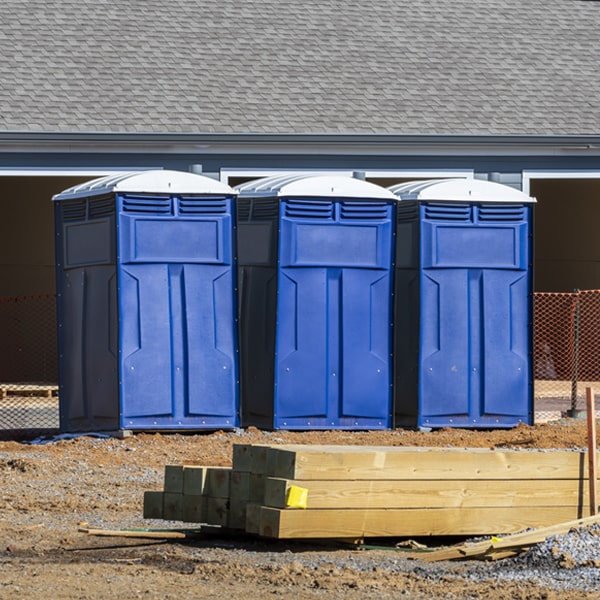 do you offer hand sanitizer dispensers inside the portable restrooms in Grand Cane Louisiana